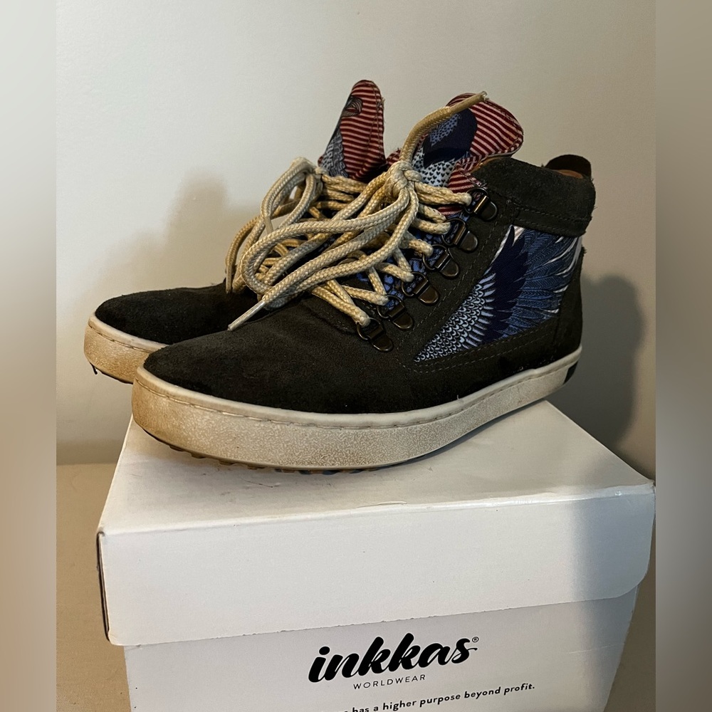 INKKAS Bald Eagle Camping Boot